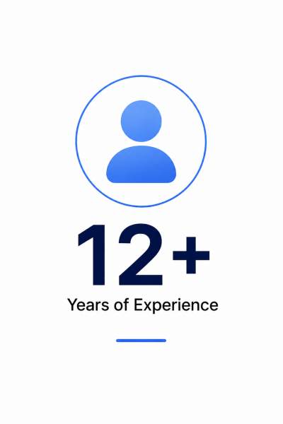 12 years of experiance